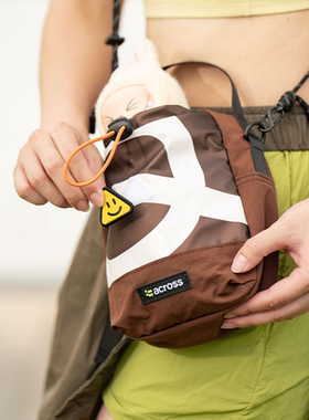 ACROSS夏日斜挎小包女男多功能随身轻便户外轻量化水杯水壶包手机