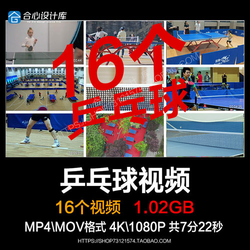 打乒乓球锻炼身体团队体育运动乒乓比赛室内球馆视频素材