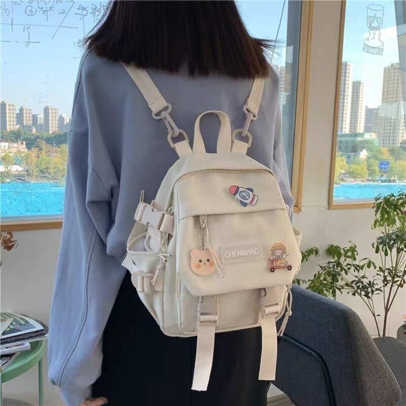 出游轻便双肩小包包迷你双肩包女时尚少女单肩斜挎包ins可爱百搭
