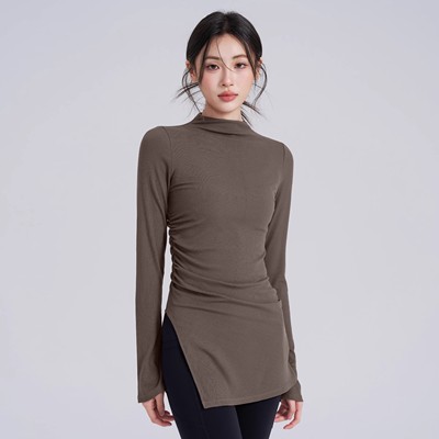 LULUVURU中长款瑜伽服长袖女