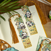 熊猫文创书签成都纪念品生日礼物送同学朋友学生老师奖励学生礼盒定制古典中国风故宫文创