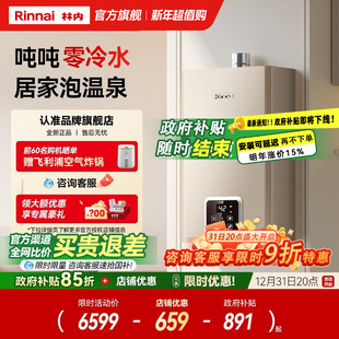24升GD61R 林内燃气热水器天然气恒温即开即热20 鲸吨吨零冷水