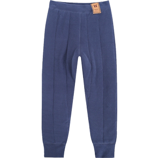 加绒加厚儿童保暖裤男童三层棉裤女童内穿夹棉毛裤中大童热能裤子