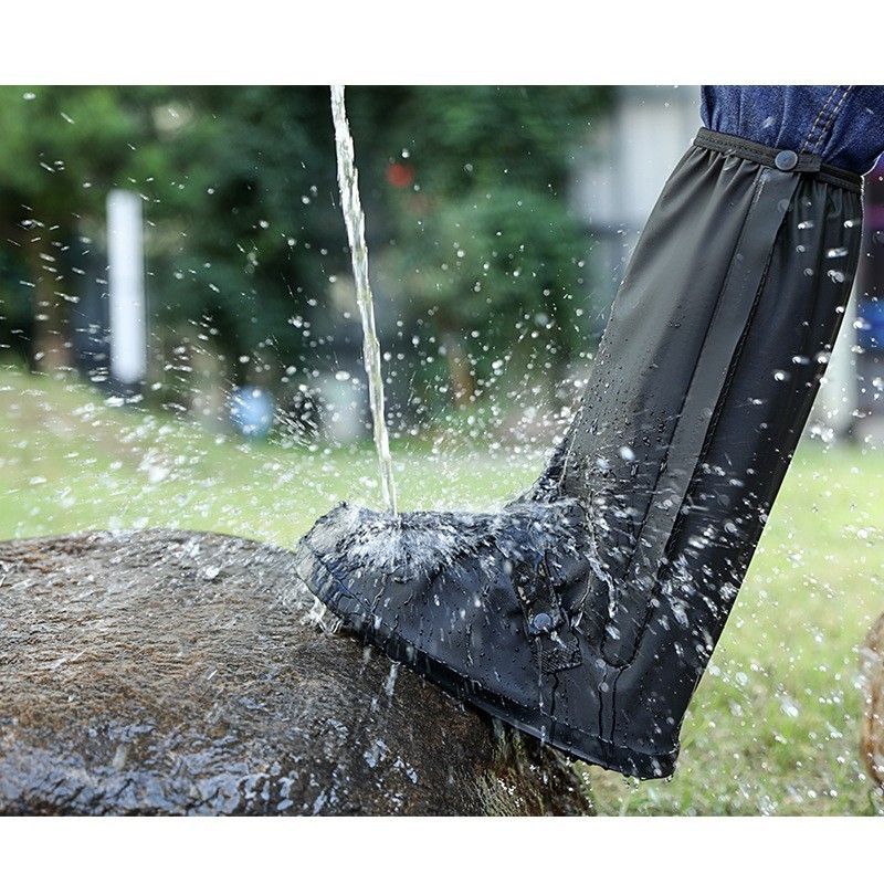 西藏包邮拉萨发货雨鞋套防水防滑雨天防雨鞋套加厚高筒耐磨雨靴