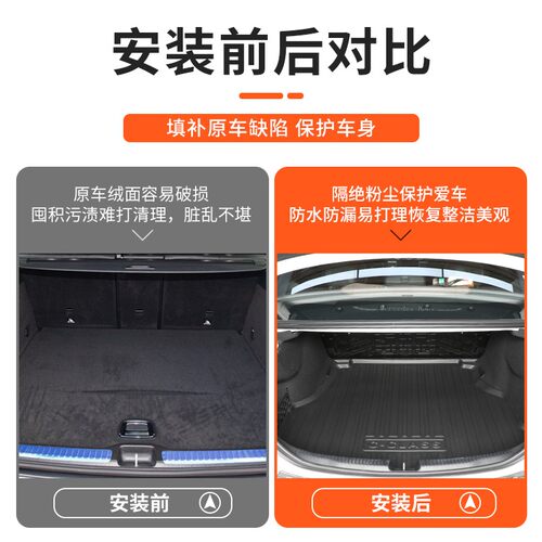 奔驰尾箱垫C200l E300l GLC A200 GLE350后备箱垫C260LE260 GLB
