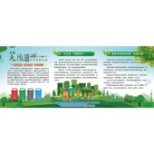 共建无废城市共享美好生活文明城市宣传栏墙贴图海报墙贴纸宣传画