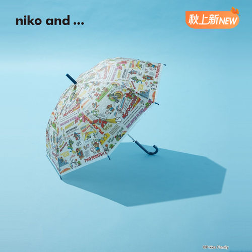 niko and ...P-kies Family合作系列2026新款漫画长柄雨伞793000