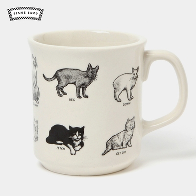 陶瓷卡通风印花马克杯