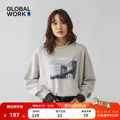 GLOBALWORK2025冬季新款卫衣