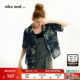 and ...衬衫 女2025夏季 niko 新款 日系休闲棉质碎花上衣494970