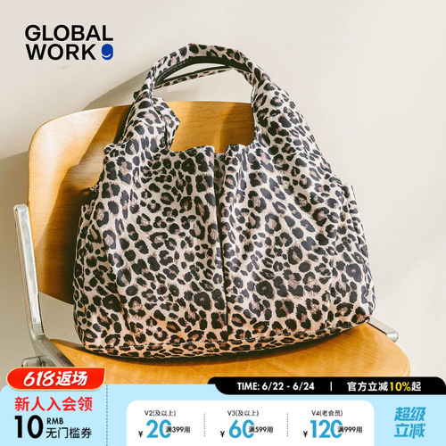 GLOBAL WORK 挎包2026新款日系文艺单肩轻便高级感斜挎提包308329