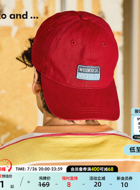 niko and ... 帽子男女同款2026新款街头嘻哈鸭舌帽657334