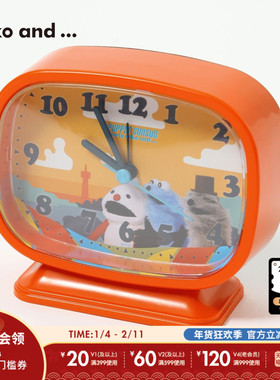 niko and ... PUPPET SUNSUN联名系列2025新款创意卡通座钟578870