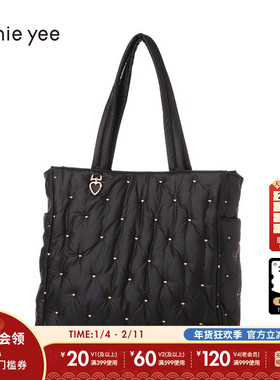 tiy nie yee手提包新款时尚大容量通勤绗缝通勤手拎包144277