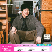 新款 ...夹克服男2026春季 复古水洗做旧牛仔外套641456 and niko