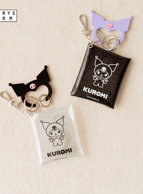 LOWRYS FARM Sanrio联名2025新款库洛米钥匙扣小零钱包589201