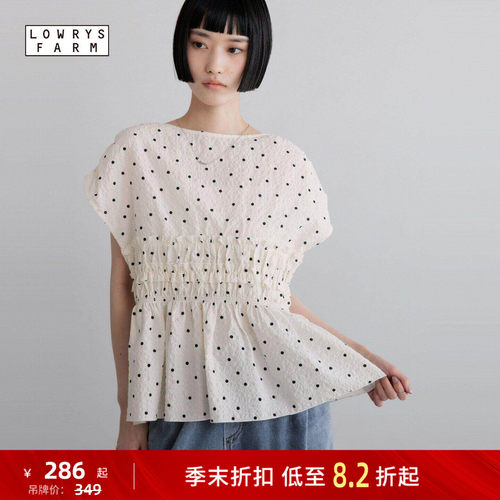 泡泡纱收腰娃娃衫  浪漫软萌日常