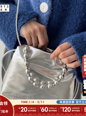 LOWRYS FARM单肩包女2025春夏时尚休闲通勤系带斜挎包987398