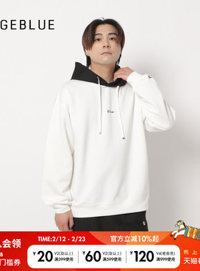 【博主同款】RAGEBLUE蓝色禁区联名2025冬季男女同款卫衣250513