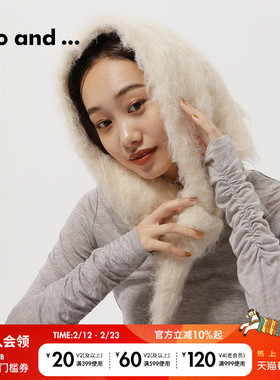 niko and ...披肩女冬季新款时尚简约纯色保暖围巾140189