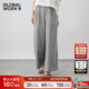 宽松休闲松紧腰直筒裤 GLOBAL 571199 子女2026春季 新款 WORK 裤