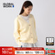 开衫 GLOBAL 601629 女2026春新款 V领慵懒温柔长袖 WORK 针织衫