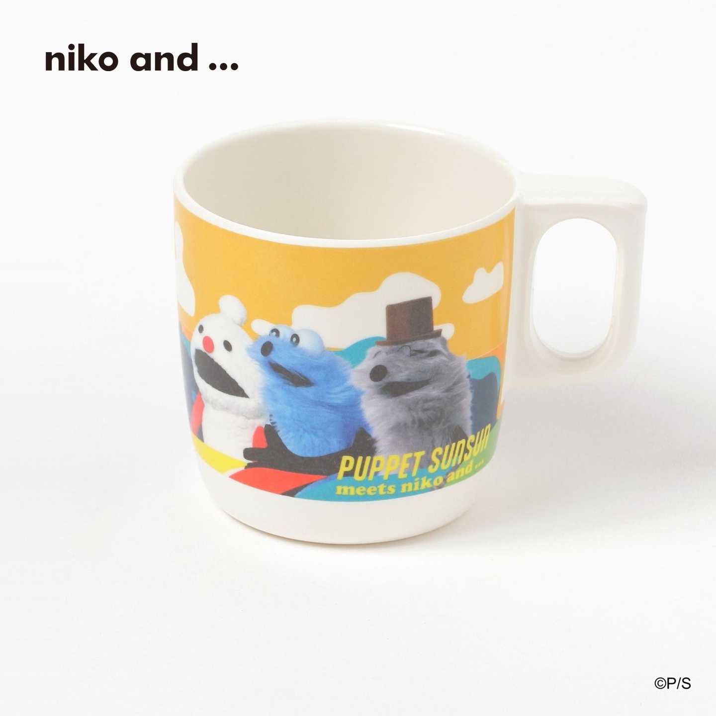 niko and ... PUPPET SUNSUN联名系列2025新款卡通马克杯596043