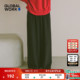 宽松休闲阔腿垂感裤 GLOBAL 子591305 女2025冬季 新款 WORK 休闲裤