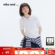 and ...T恤女夏季 新款 niko 时尚 休闲拉链翻领宽松上衣120985