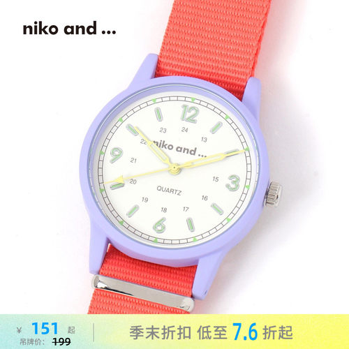 腕表nikoand...复古简约