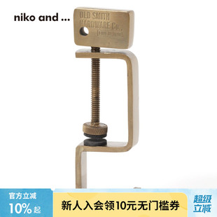 收纳室内装 niko 新款 and 饰复古粘钩102602 ...挂钩2025夏季