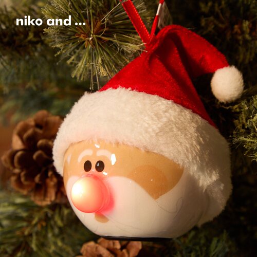 niko and ... 圣诞系列2025新款圣诞老人麋鹿雪人LED装饰灯570698
