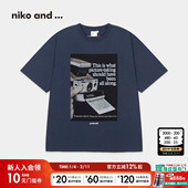 and 男女同款 ...Polaroid合作款 niko T恤2026春季 新款 短袖 644668