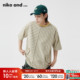 潮流拼接条纹撞色短袖 niko 967165 新款 时尚 and ...T恤男夏季
