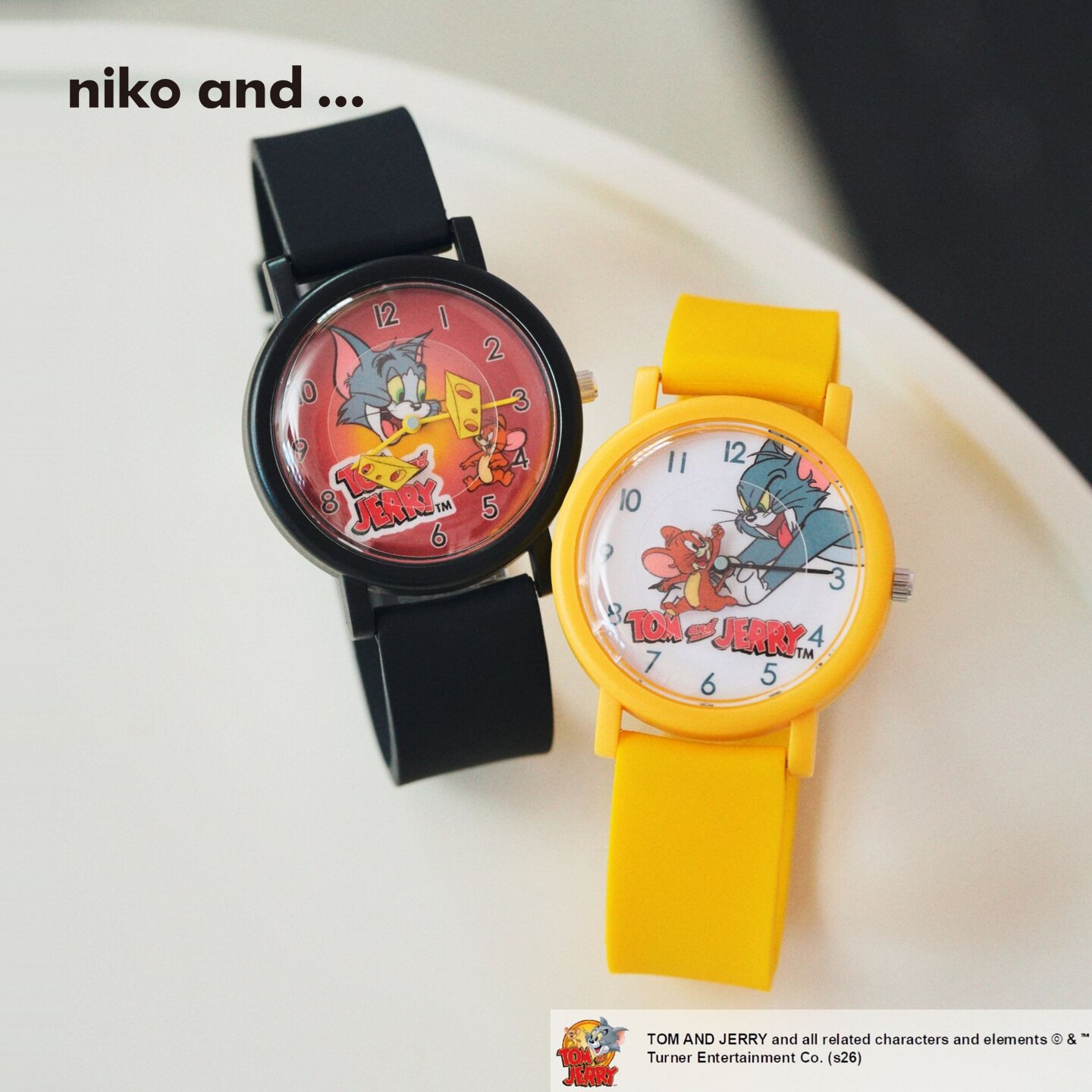 niko and ... 猫和老鼠联名2026新款儿童礼物指针式