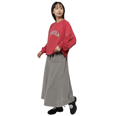 nikoand...半身裙女牛仔裙宽松