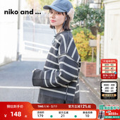 新款 niko 正反穿宽松毛衣133933 毛针织衫 女冬季 and ...