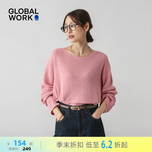 GLOBALWORK2026春季新款针织衫
