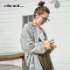 新款 niko 女2026春季 ...衬衫 条纹小清新松弛感外套633304 and