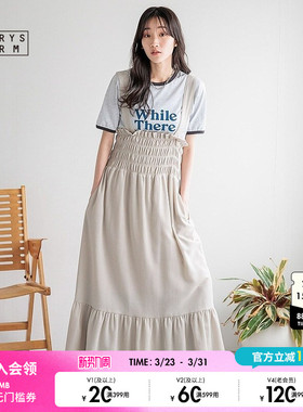 LOWRYS FARM T恤女夏季新款时尚休闲可爱宽松日系上衣110314