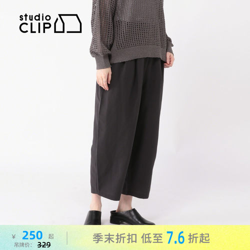 蕾丝拼接裤装 慵懒宽松版型柔和