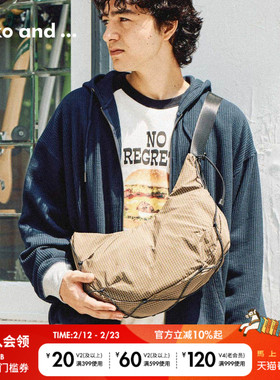 niko and ...斜挎包男女同款2025新款日常出行徒步胸腰包596037