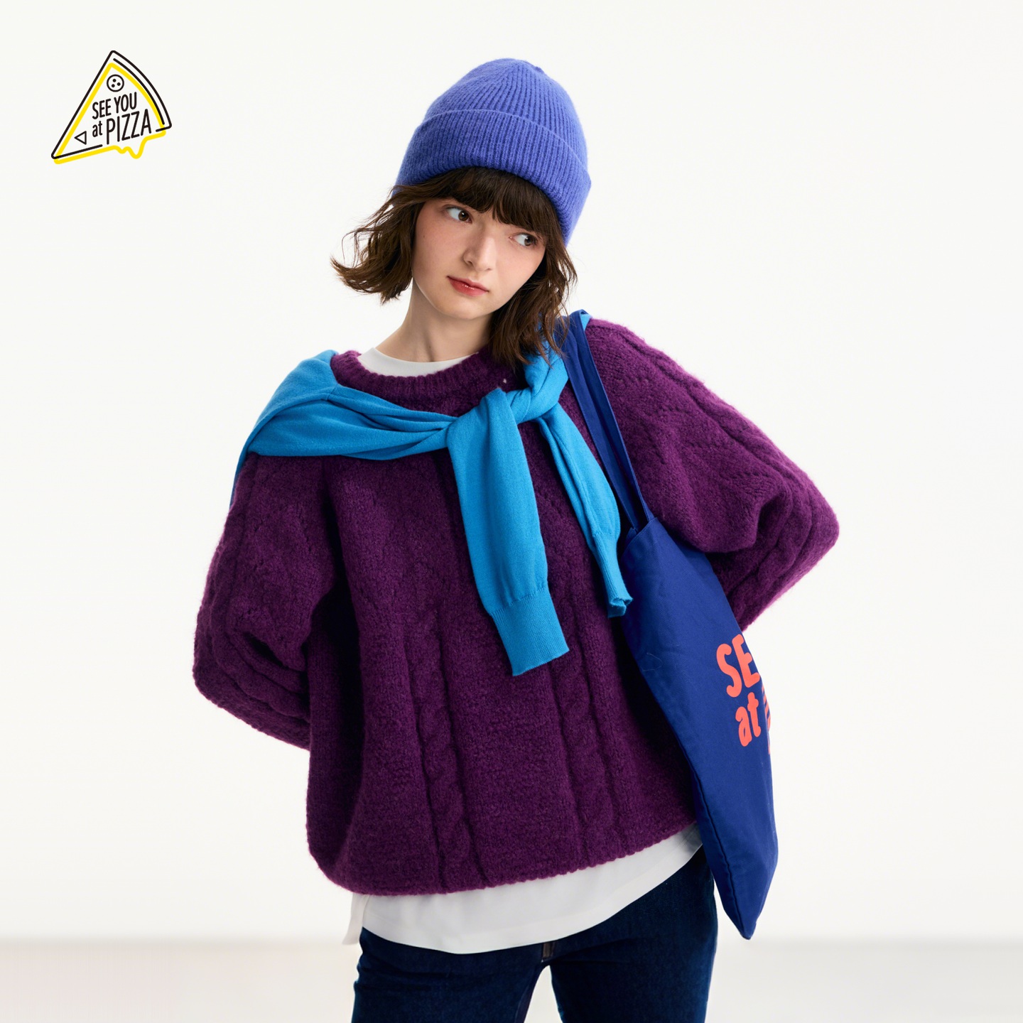 SEEYOUatPIZZA2025秋季毛衣