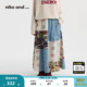 and 新款 ...半身裙女 2026春季 彩色拼布长裙660154 十五 niko