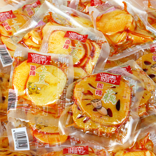 渝南香辣土豆藕片即食重庆香辣烧烤味脆卤莲藕零食小吃开味下饭菜