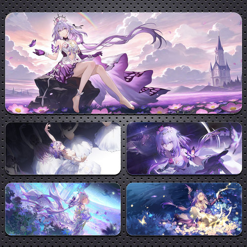 遐蝶鼠标垫超大崩坏星穹铁道动漫游戏二次元办公书桌电脑键盘桌垫