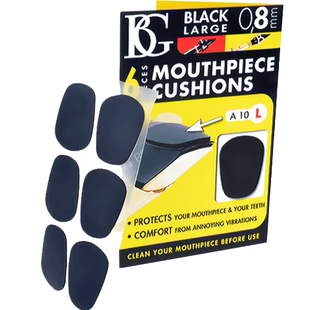 法国BG中音次中音高音萨克斯牙垫单簧管牙垫黑管笛头贴胶黑色透明