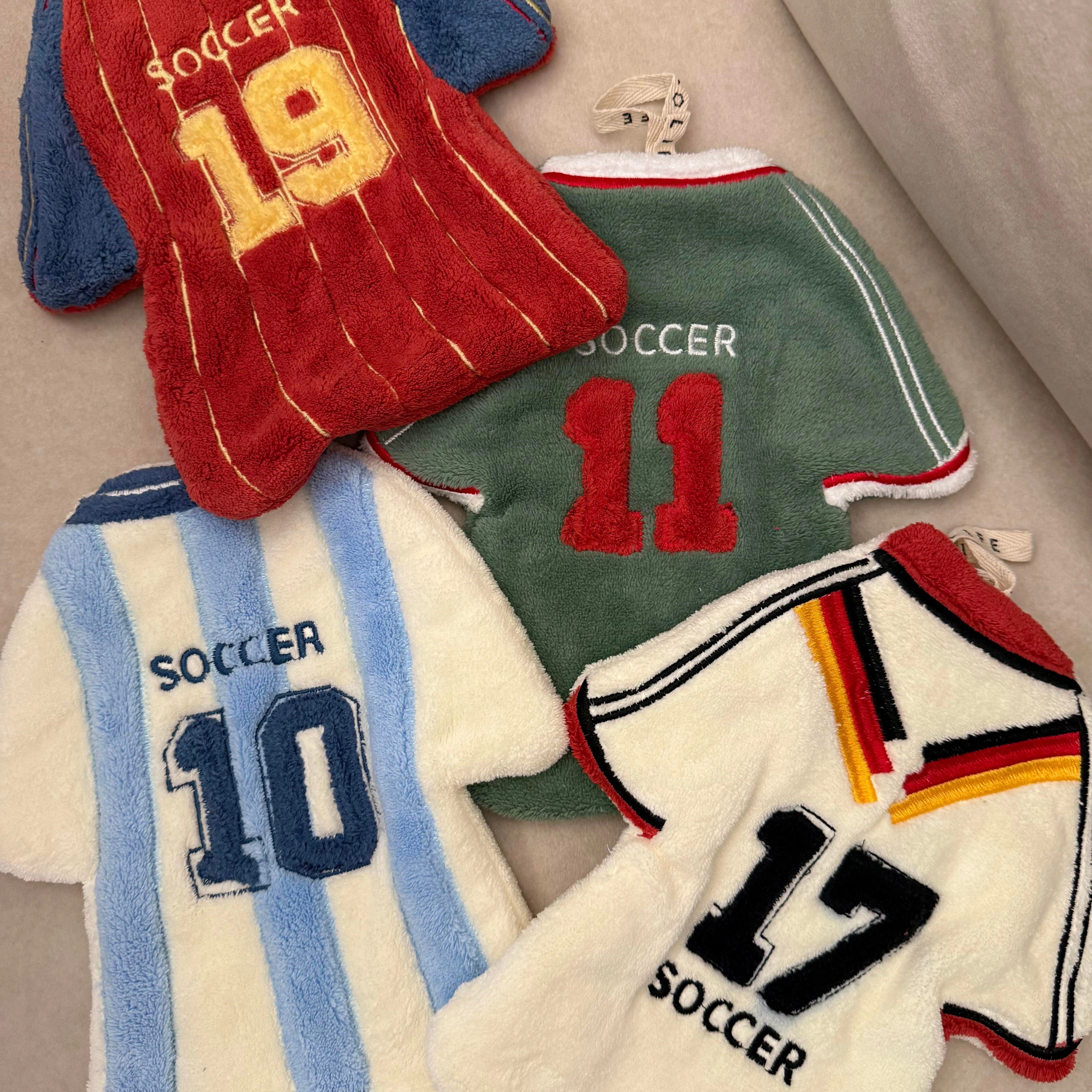 2026世界杯周边可爱球衣擦手巾