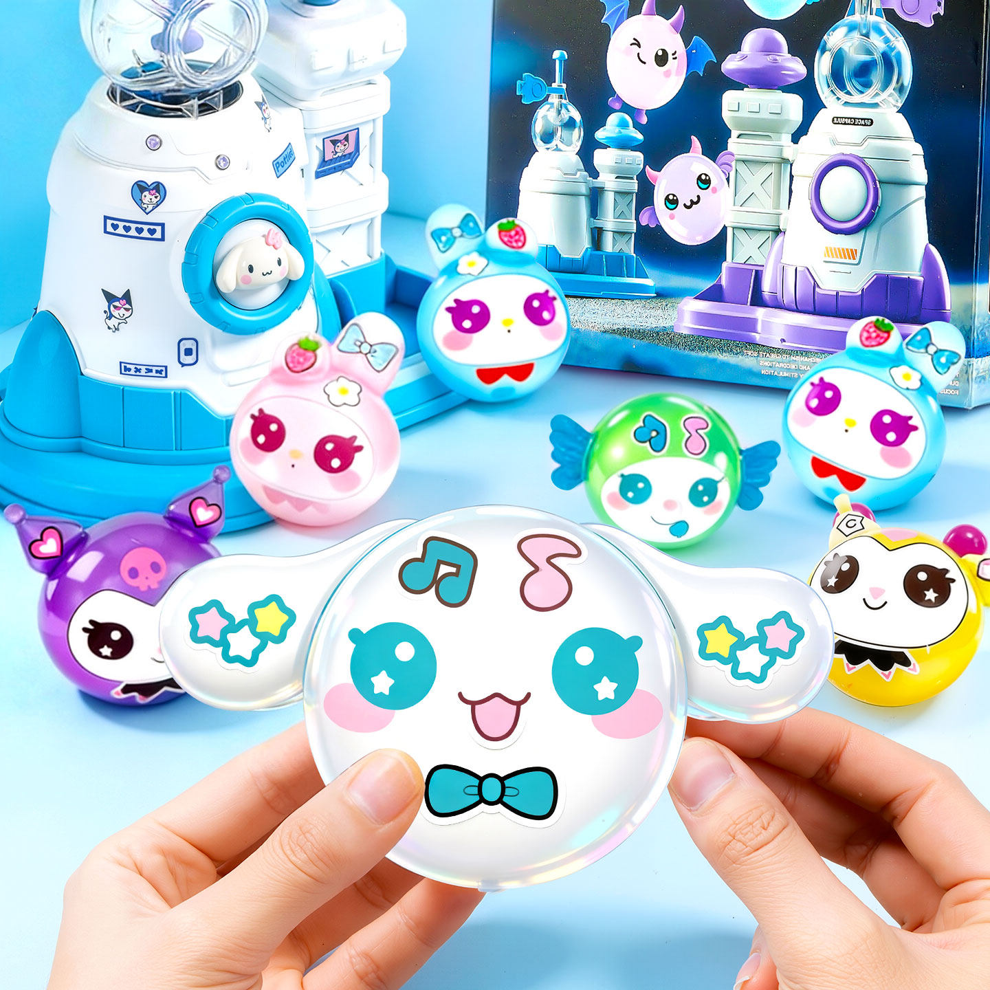 儿童玩具女孩子益智3到6岁以上生日礼物2025新款捏捏乐气球7宝宝4