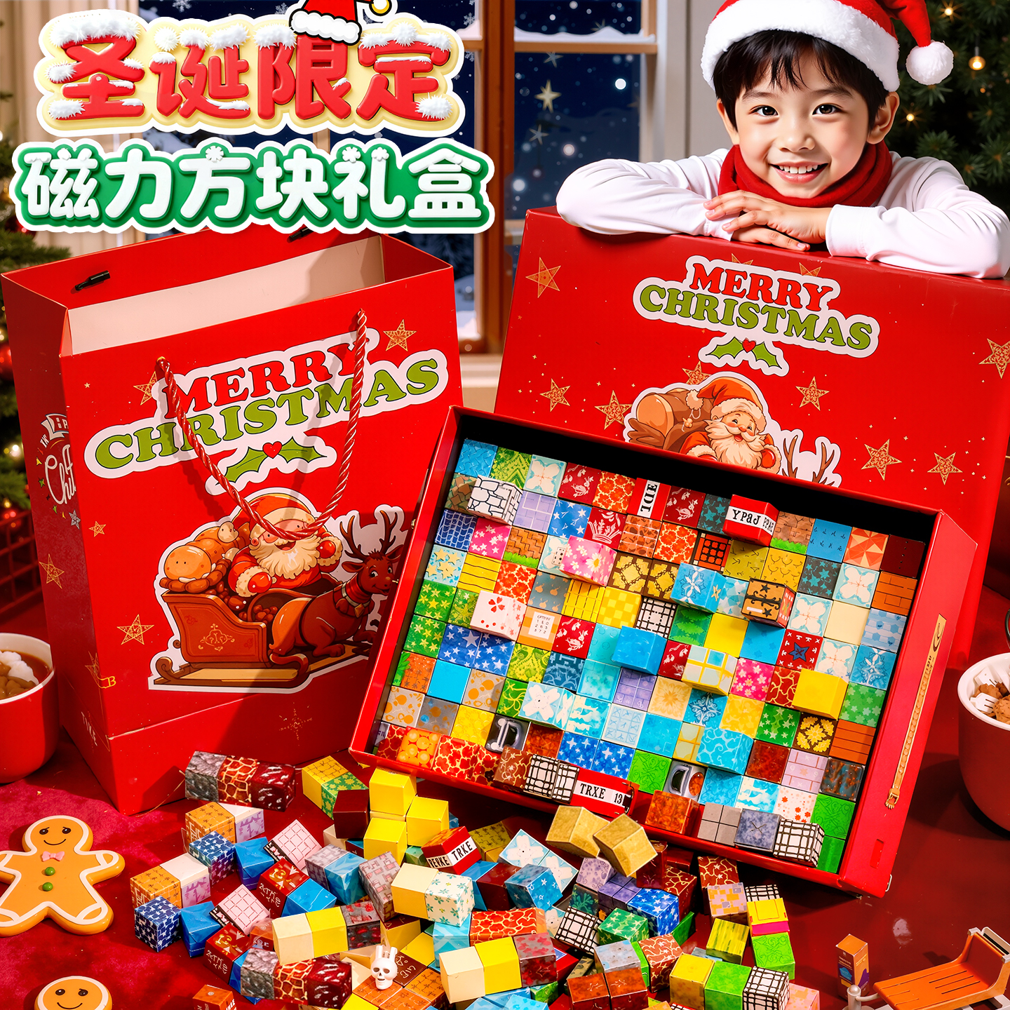 【圣诞节礼物】我的世界磁力方块